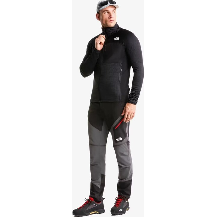 Casaco Stormgap Polartec Power Grid da The North Face 0012205700049093 TNF Preto Tamanho L