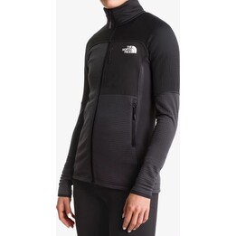 Veste The North Face 721671 Stormgap Polartec Power Grid pour femme, gris asphalte/noir, taille S