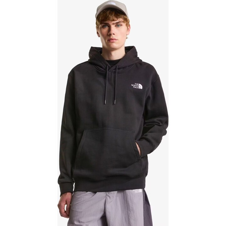 Sudadera con capucha The North Face 602690 Essential Relaxed, TNF, negra, talla L