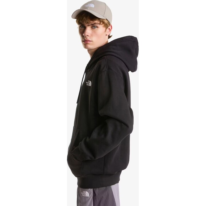 Sudadera con capucha The North Face 602690 Essential Relaxed, TNF, negra, talla L