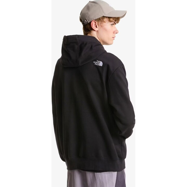 Sudadera con capucha The North Face 602690 Essential Relaxed, TNF, negra, talla L