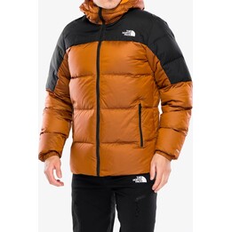 Sudadera con capucha The North Face 670027 Diablo Down 2.0, color Mushroom Ember/Black Heather, talla L