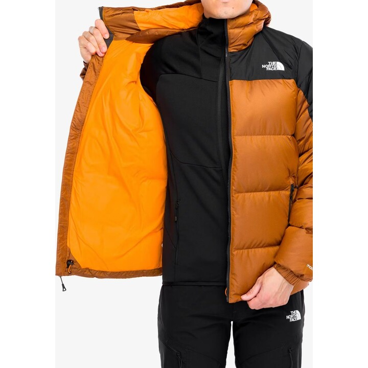 Sudadera con capucha The North Face 670027 Diablo Down 2.0, color Mushroom Ember/Black Heather, talla L