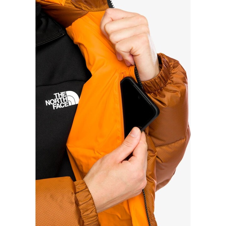 Sudadera con capucha The North Face 670027 Diablo Down 2.0, color Mushroom Ember/Black Heather, talla L