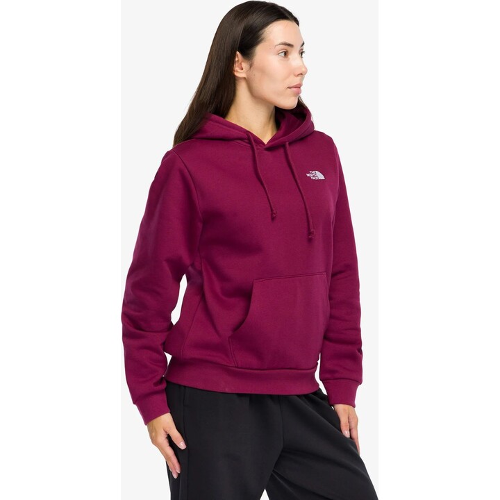 Sudadera con capucha The North Face 749471 Evolution Simple Dome Regular para mujer, color burdeos Crush, talla M
