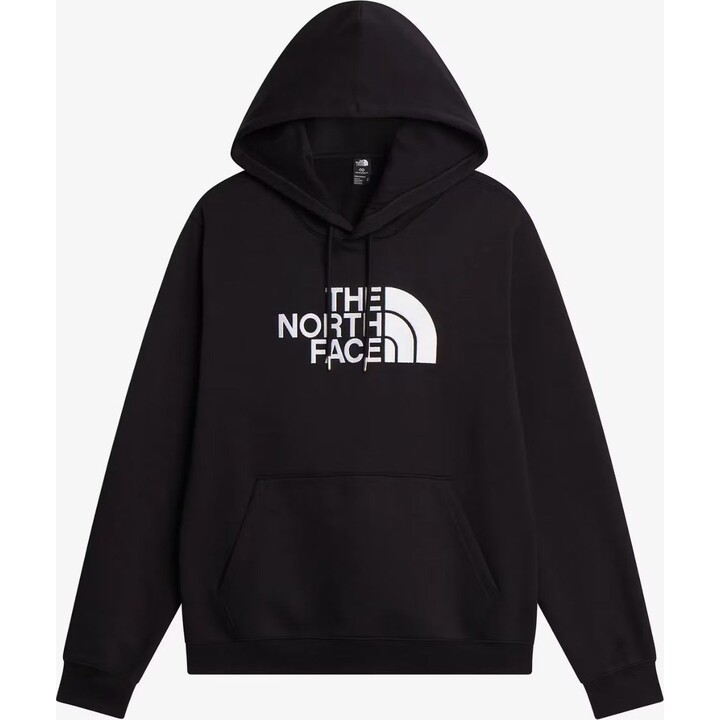 Sudadera con capucha The North Face 749801 Essential Drew Peak Regular, negra, talla S