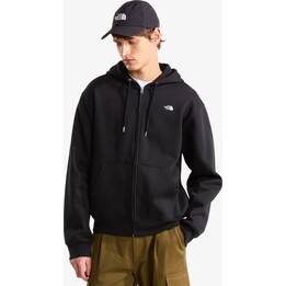 The North Face 749463 Essential Simple Dome Relaxed Full Zip Hoodie Black Size M