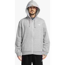 The North Face 749530 Evolution Simple Dome Regular Full Zip Hoodie Light Grey Heather Size XL