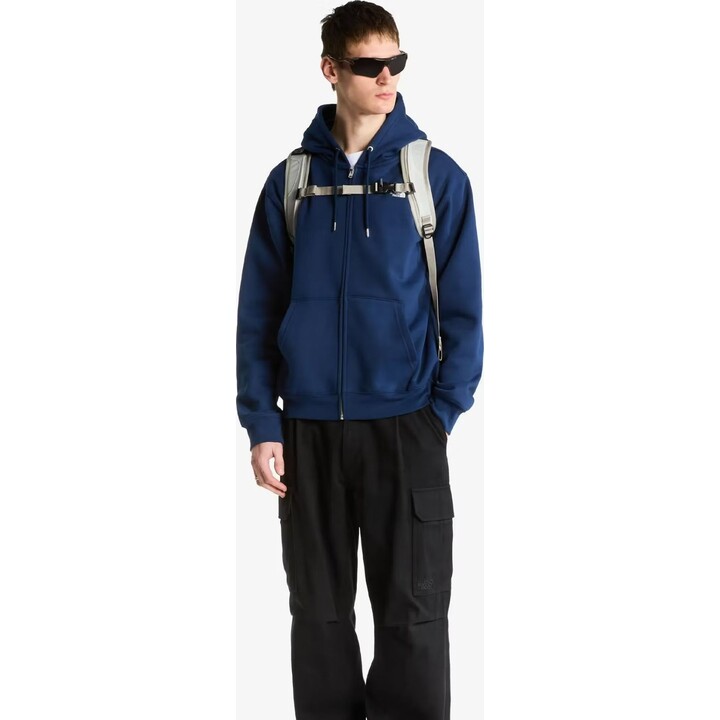 The North Face 749376 Essential Simple Dome Relaxed Full Zip Sweatshirt Summit Navy Größe L