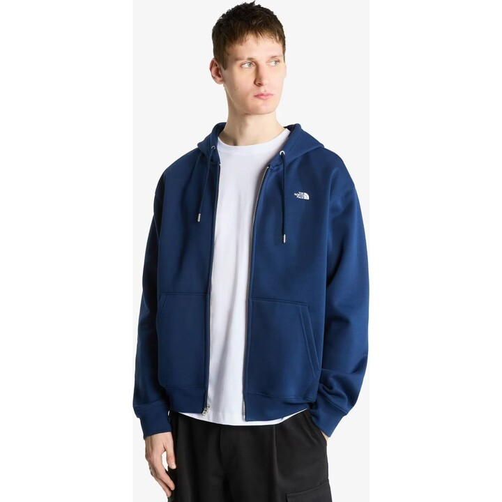 The North Face 749376 Essential Simple Dome Relaxed Full Zip Sweatshirt Summit Navy Größe L