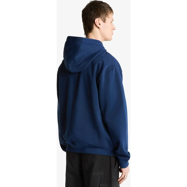 The North Face 749376 Essential Simple Dome Felpa comoda con zip integrale Summit Navy Taglia L