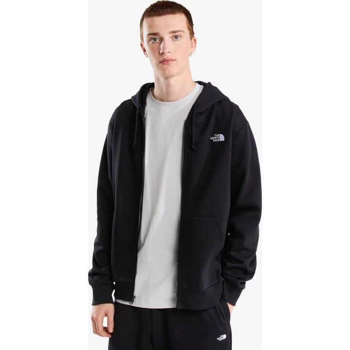 Sudadera con cremallera completa «Evolution Simple Dome Regular» de The North Face, modelo 749817, TNF, color negro, talla S