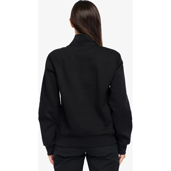 Sudadera con cremallera de 1/4 de The North Face 749626, modelo Evolution Simple Dome Regular para mujer, color negro (TNF), tal