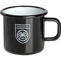 Pajak 700764 Emaillierter Becher 3 l, schwarz