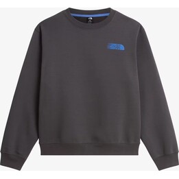 The North Face 762372 Retro Trail Relaxed Crew Graphic Sweatshirt Anthrazitgrau Größe M