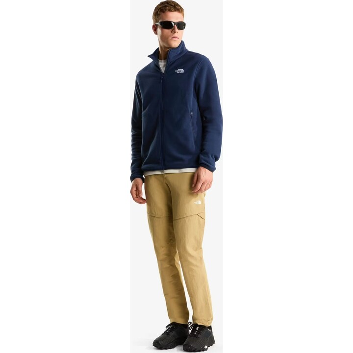 Sudadera de forro polar Glacier de The North Face, modelo Summit, color azul marino, talla L