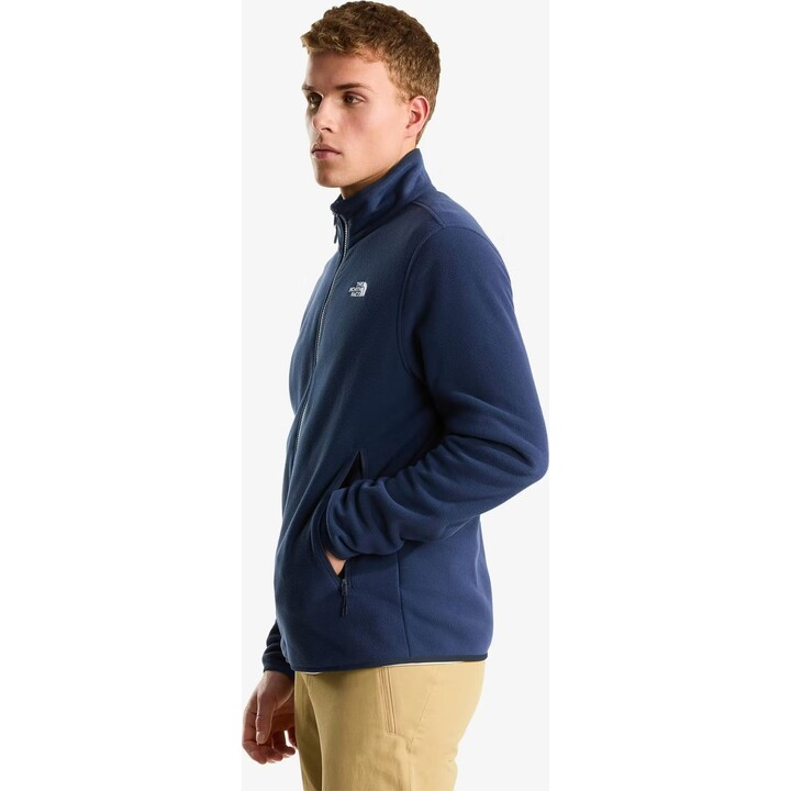 Sudadera de forro polar Glacier de The North Face, modelo Summit, color azul marino, talla L
