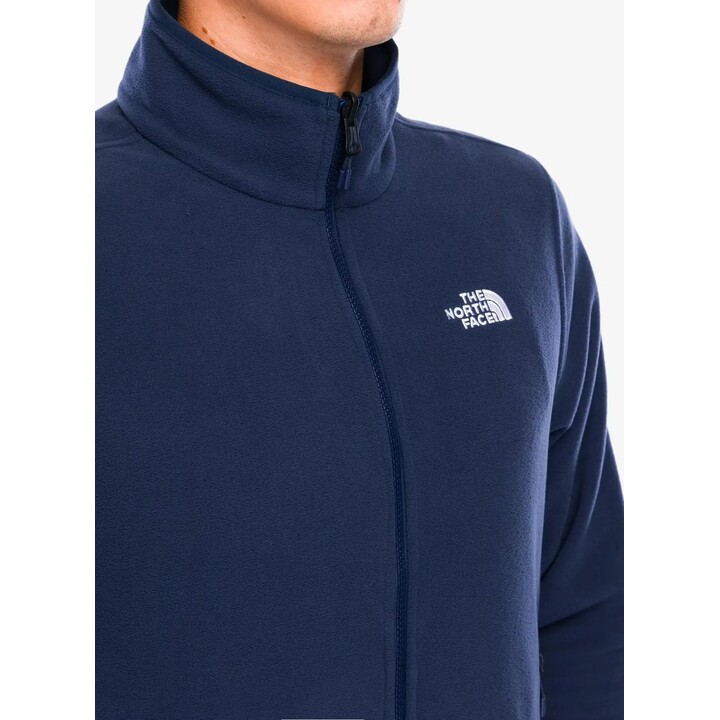 Sudadera de forro polar Glacier de The North Face, modelo Summit, color azul marino, talla L