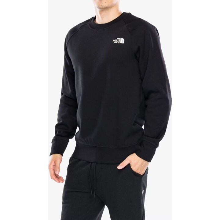 Sudadera Raglan Redbox Crew de The North Face 602657, TNF, negra