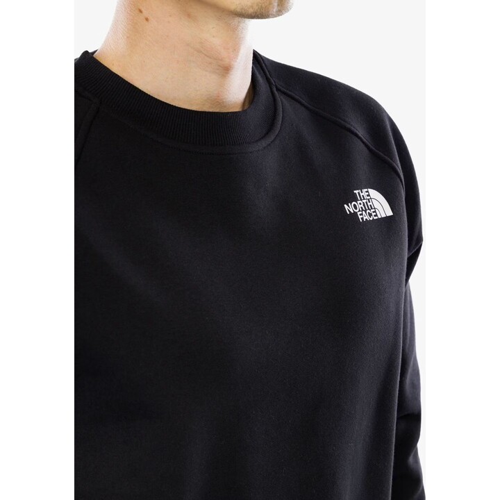 Sudadera Raglan Redbox Crew de The North Face 602657, TNF, negra