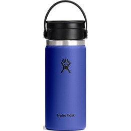 Hydro Flask 727320 Isolierbecher mit breiter Öffnung und Flex-Verschluss, 473 ml (16 oz), Capri-Blau