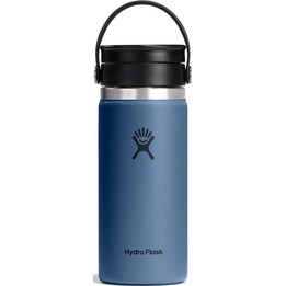 Hydro Flask 727318 Wide Mouth Flex Cap Bottle 473 ml 16 oz Navy Blue