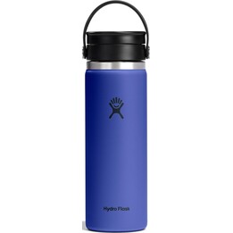 Gobelet Hydro Flask 727409 à large goulot et bouchon Flex Cap, 591 ml (20 oz), bleu Capri
