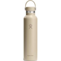 Gourde Hydro Flask 727413 à bouchon Flex Cap et goulot standard, 710 ml (24 oz), couleur « Oat »