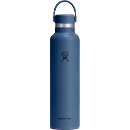 Hydro Flask 727331 Trinkflasche mit Standardöffnung und Flex-Verschluss, 710 ml (24 oz), marineblau