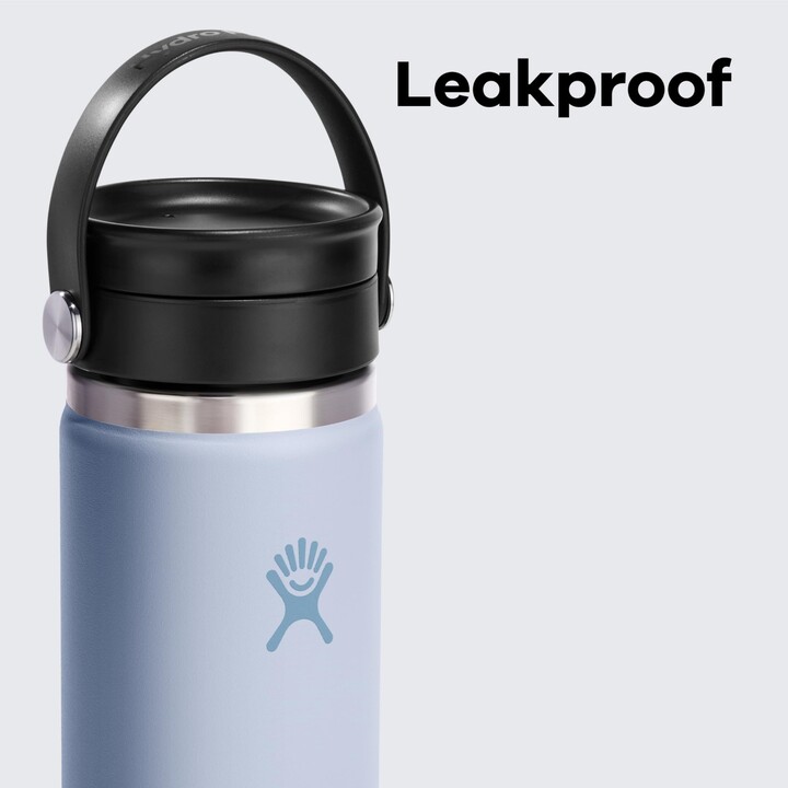 Botella Hydro Flask 727395 con tapón flexible y boca ancha, 591 ml (20 oz), color menta