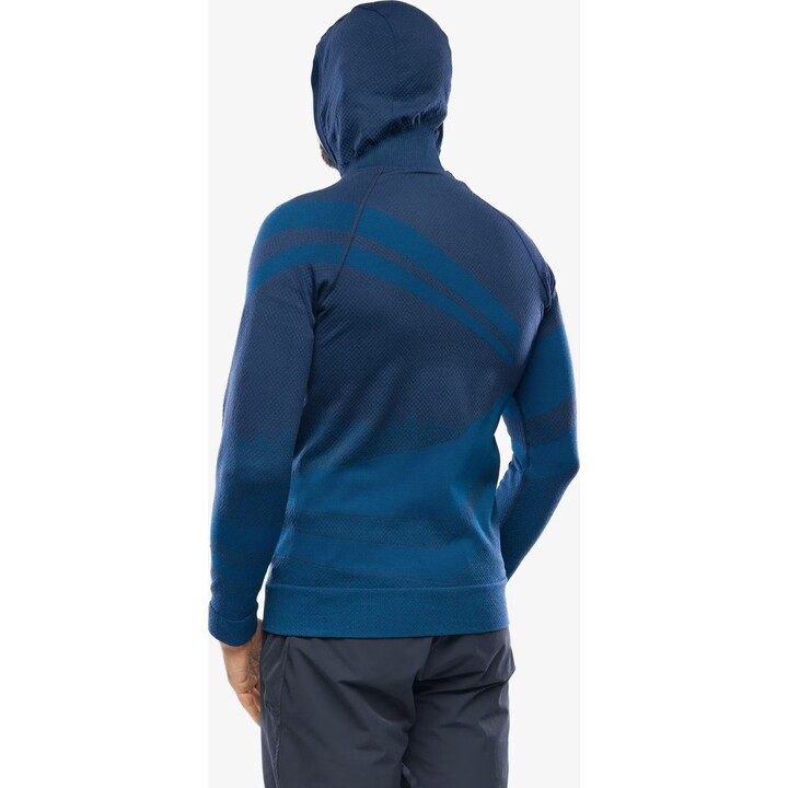 Sudadera térmica con cremallera para hombre «Brubeck Thermo Wool» de Pustelnik 354400, azul marino, XL
