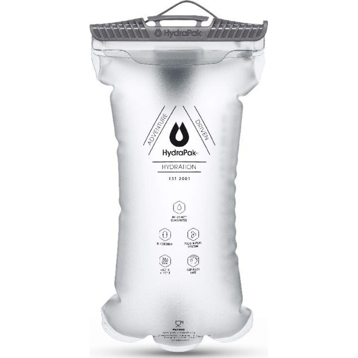 HydraPak Velocity 693378 Mochila de hidratación con depósito de 1,5 l, transparente