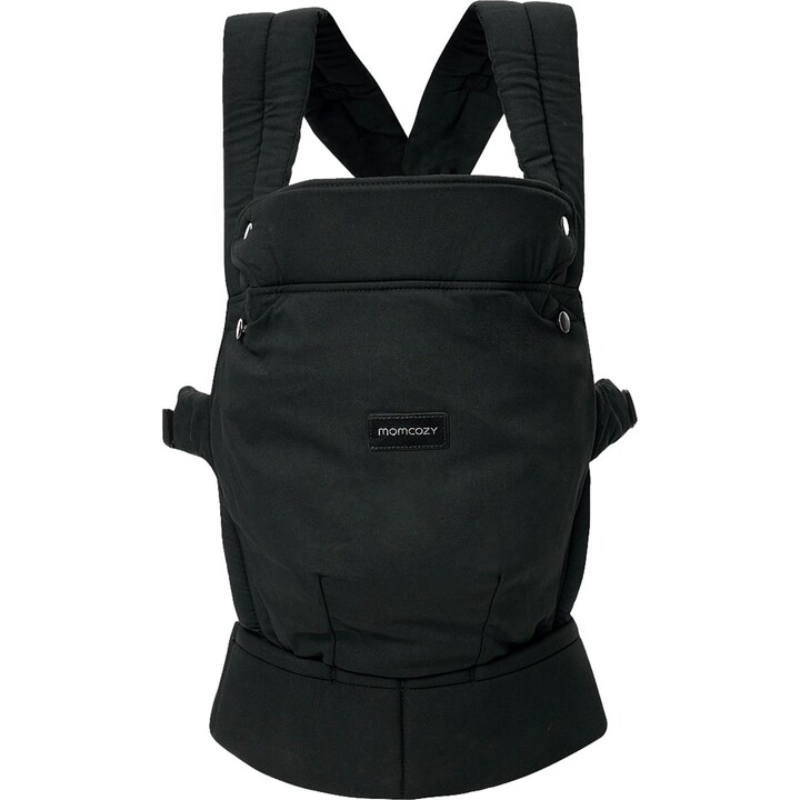 Mochila portabebés Momcozy Pure Hug 40967026, de algodón negro
