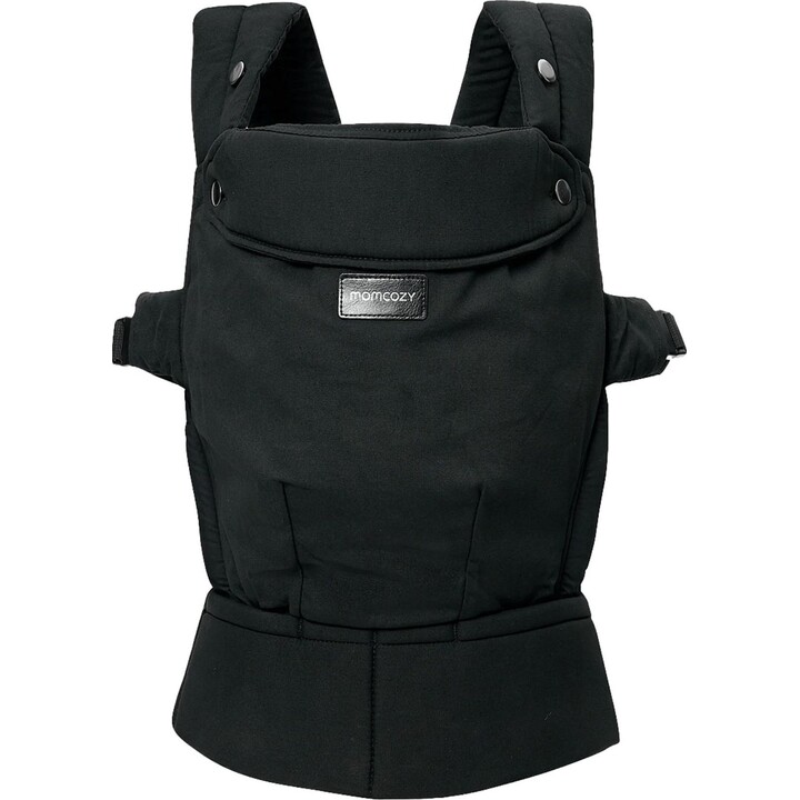 Mochila portabebés Momcozy Pure Hug 40967026, de algodón negro