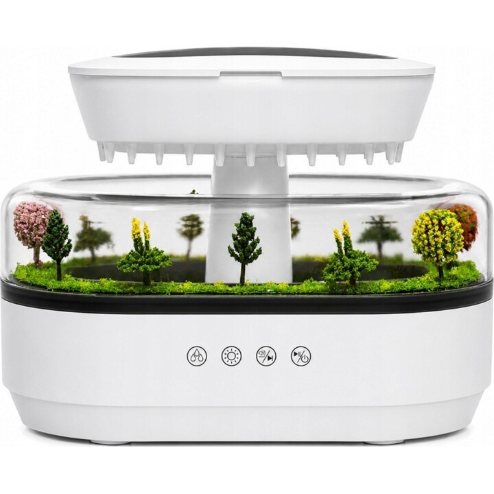 31093 Humidificador «Rain Cloud» con difusor de aromas y luz LED