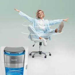 Trituradora Leitz 80420000 IQ Optimax AutoFeed 300, P4, 300 hojas, cubo de 25 l