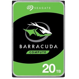 Seagate Barracuda 20TB Interne Festplatte 7200 RPM 512 MB 3.5" SATA
