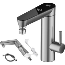 Robinet de sol métallique pour chauffe-eau instantané Teesa TSA4111