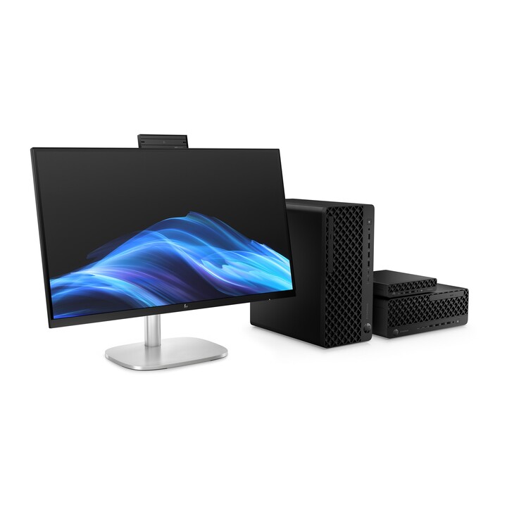 HP Elite Studio 8 AIO G1i Ultra 5 235 27" QHD táctil 350nits IPS AG 16GB DDR5 5600 SSD512 Gráficos Intel Cam5MP W11Pro 3Y O