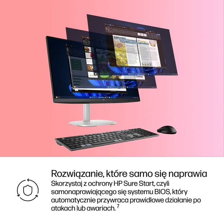 HP Elite Studio 8 AiO G1i Ultra 7 265 23.8"FHD 250nits IPS LBL AG 16GB DDR5 5600 SSD1TB Gráficos Intel Cam5MP W11Pro 3Y OnS