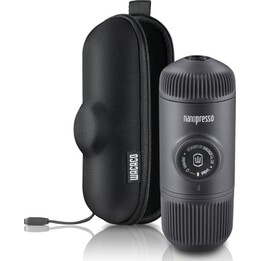 Wacaco Nanopresso Elements 184106 Tragbare Espressomaschine, Koffer, grau