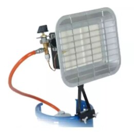 DEDRA DED9970 Electric Heater Silver 4600 W