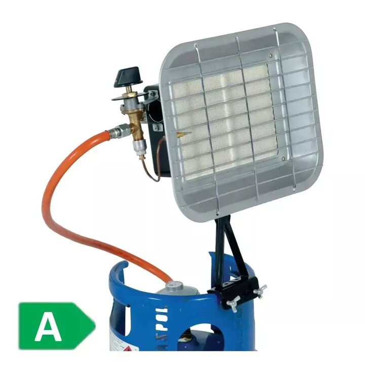 DEDRA DED9970 Elektrische Raumheizung Silber 4600 W