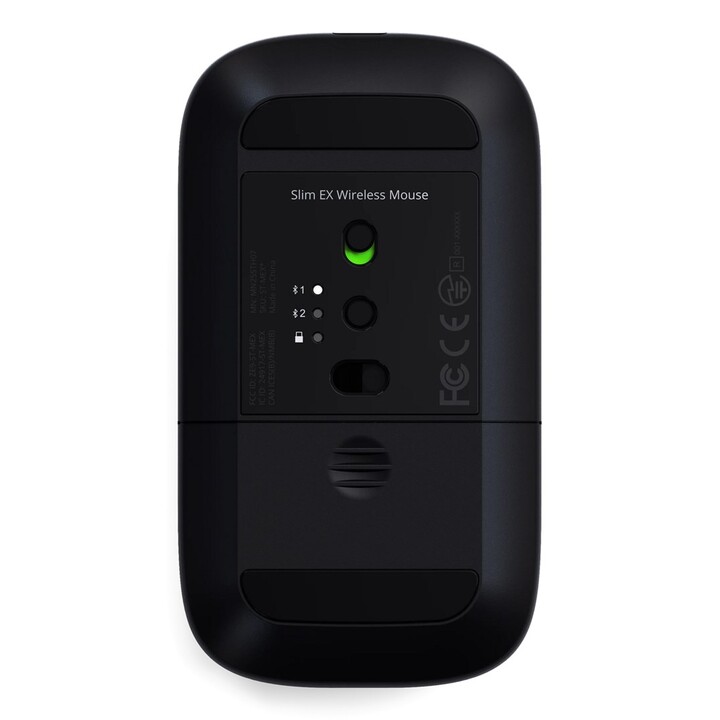 Satechi Slim EX Ambidextrous RF Wireless + Bluetooth Travel Mouse