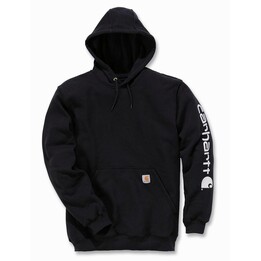 Carhartt Logo Sleeve Sweatshirt Black
