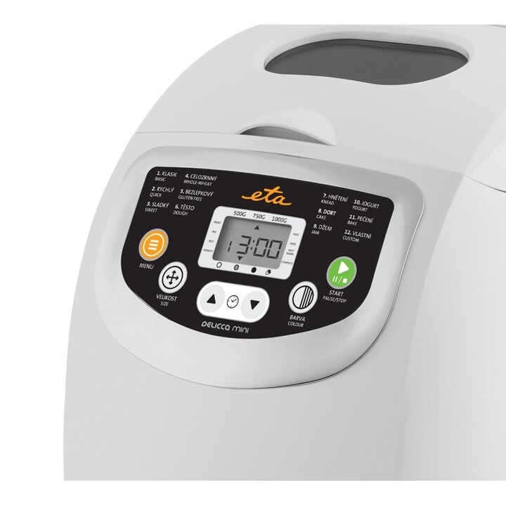 Eta DELICCA panificadora 600 W Blanco