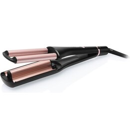 Escova alisadora Eta Fenité, preta e rosa, 100 W, 1,7 m