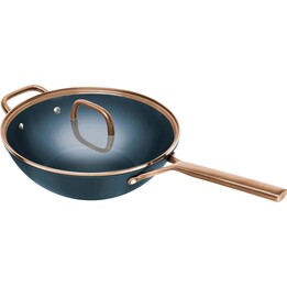 ZWILLING MILANO wok with lid, 30 cm, blue