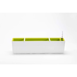 URBALIVE BERBERIS Donica samonawadniająca prostokątna 80 x 20 cm, biały