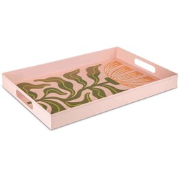 RITUALI DOMESTICI FLORIGRAFIA Plateau rose M